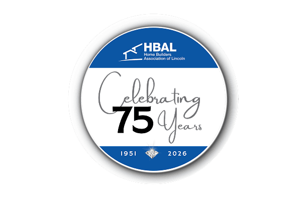 HBAL 75th anniversary logo with celebrating years text and dates 1951-2026.